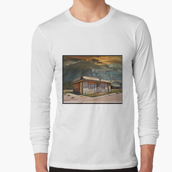 Jackson Mississippi Sky looms over McLean Texas Long Sleeve T-Shirt