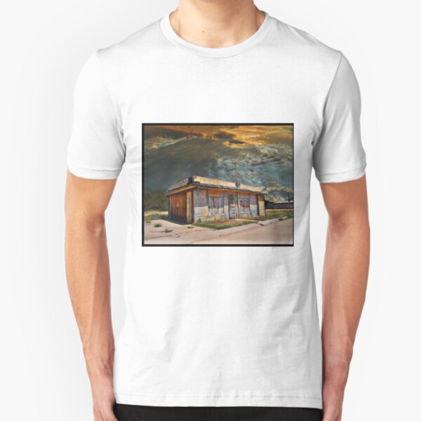 Jackson Mississippi Sky looms over McLean Texas Slim Fit T-Shirt
