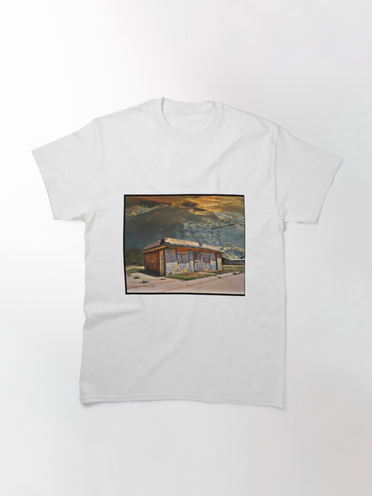 Thumbnail 3 of 7, Classic T-Shirt, Jackson Mississippi Sky looms over McLean Texas designed and sold by jdempsey.