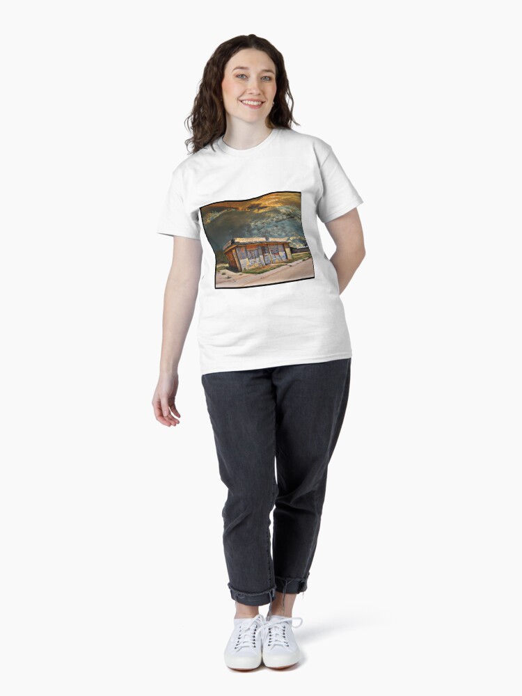 Thumbnail 4 of 7, Classic T-Shirt, Jackson Mississippi Sky looms over McLean Texas designed and sold by jdempsey.