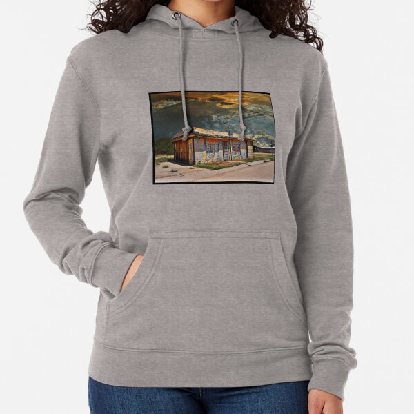Jackson Mississippi Sky looms over McLean Texas Lightweight Hoodie