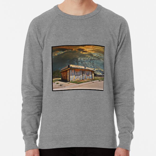 Jackson Mississippi Sky looms over McLean Texas Lightweight Sweatshirt