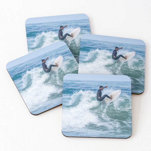 Item preview, Surfer riding waves in Furadouro Beach designed and sold by homydesign.