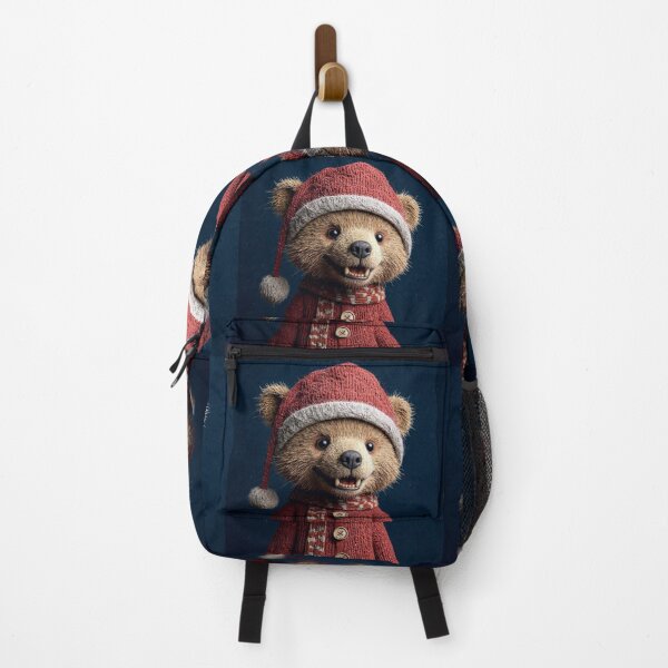 Item preview, Adorable Bear in Winter Outfit designed and sold by Savannah Gibbs.