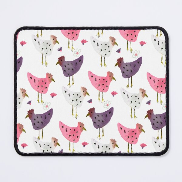 Item preview, Chicken Bunch Watercolor Pattern designed and sold by Dreambigdigital.