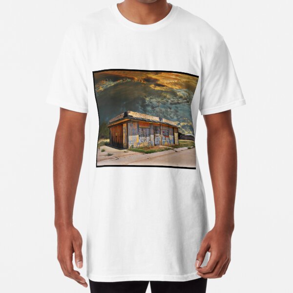 Jackson Mississippi Sky looms over McLean Texas Long T-Shirt