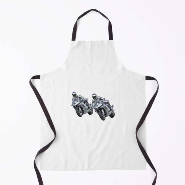 Item preview, Two motorbike riders turning in a race curve_15_Metallic paint designed and sold by Aariq.