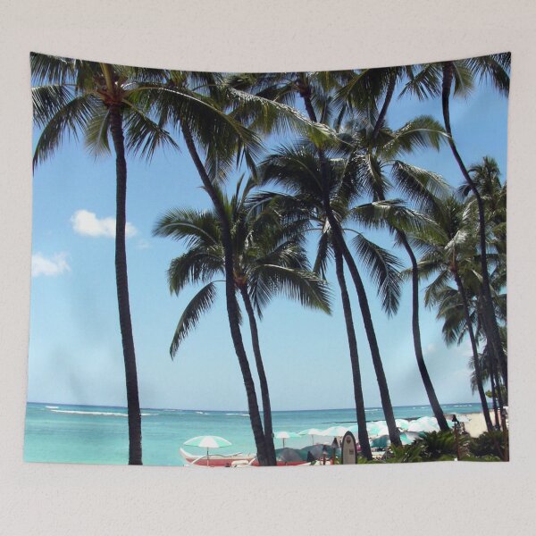Item preview, Waikiki Beach designed and sold by MoodyMuseArt.