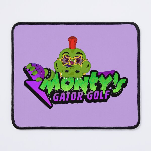 Item preview, Monty's Gator Golf Sticker  designed and sold by LittleRockArt.