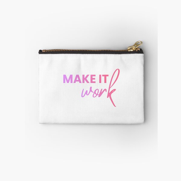 Item preview, Make It Happen Ombre Inspiring Quote designed and sold by Studio Sonder.