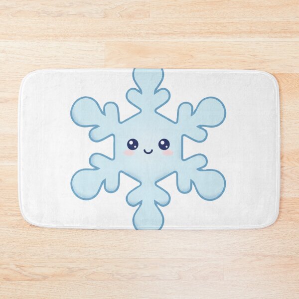 Item preview, Cute Kawaii Snowflake – Happy Winter Flake designed and sold by Serge-Design.