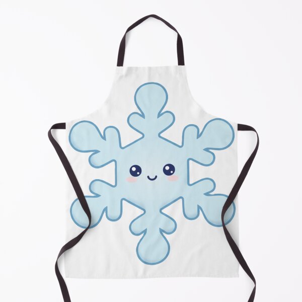 Item preview, Cute Kawaii Snowflake – Happy Winter Flake designed and sold by Serge-Design.