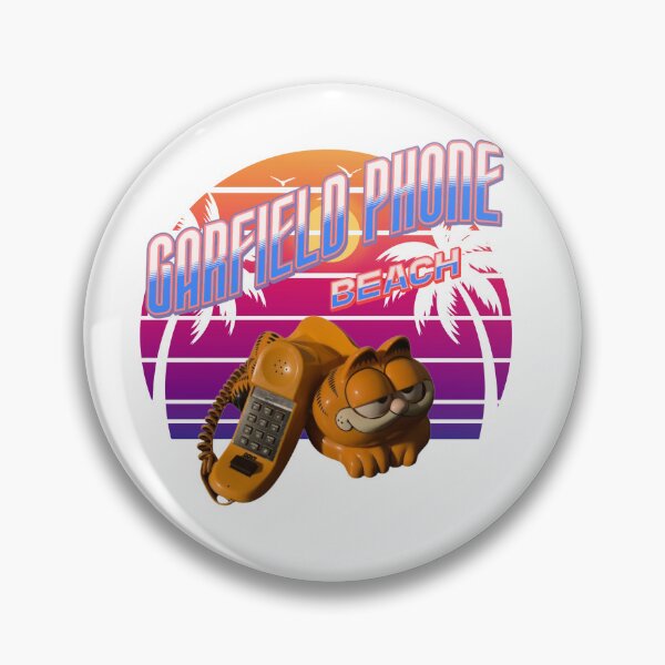 Item preview, Garfield Phone Beach designed and sold by FANG BANG.