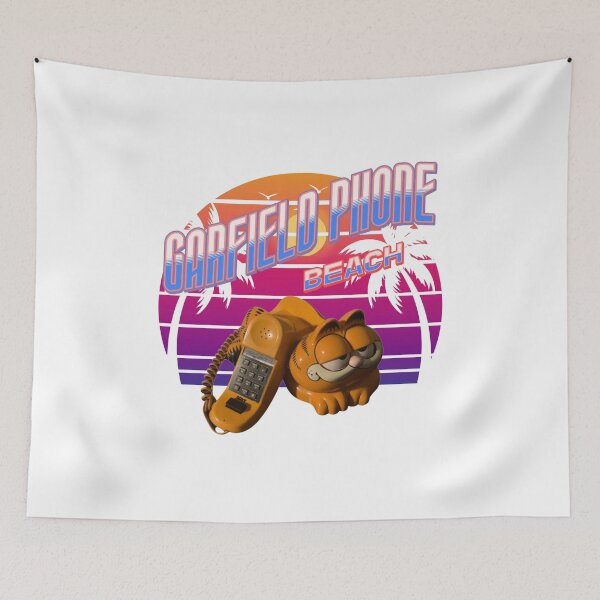 Item preview, Garfield Phone Beach designed and sold by FANG BANG.