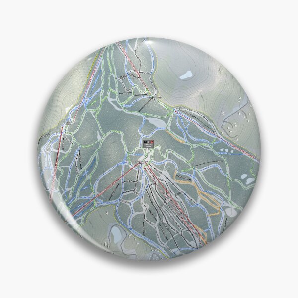 Item preview, Bromont Resort Trail Map designed and sold by Mapsynergy.