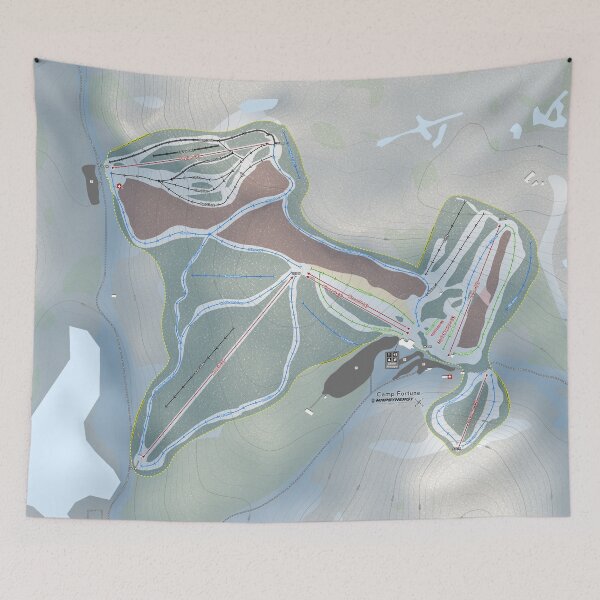 Item preview, Camp Fortune Resort Trail Map designed and sold by Mapsynergy.