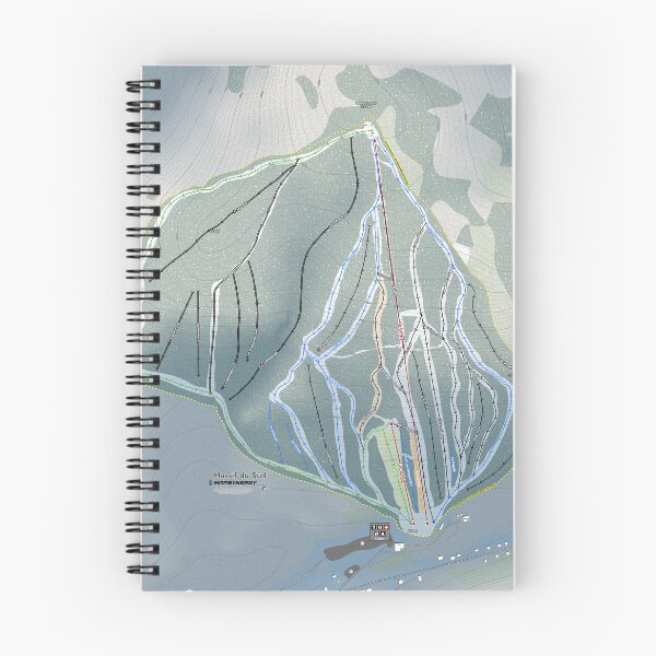 Item preview, Massif du Sud Resort Trail Map designed and sold by Mapsynergy.