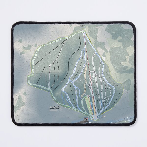 Item preview, Massif du Sud Resort Trail Map designed and sold by Mapsynergy.