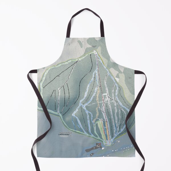 Item preview, Massif du Sud Resort Trail Map designed and sold by Mapsynergy.