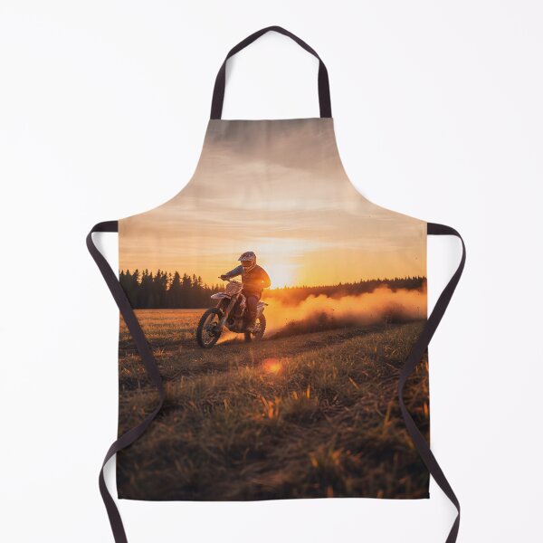 Item preview, Motocross Rider Kicking Up Dust at Sunset designed and sold by homydesign.