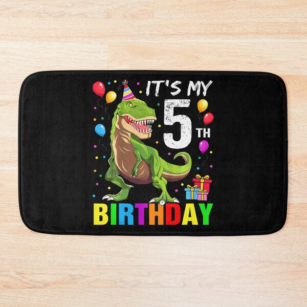 Item preview, Kids It'S My 5Th Birthday Happy 5 Year T-Rex Shirt designed and sold by TysonLangosh.