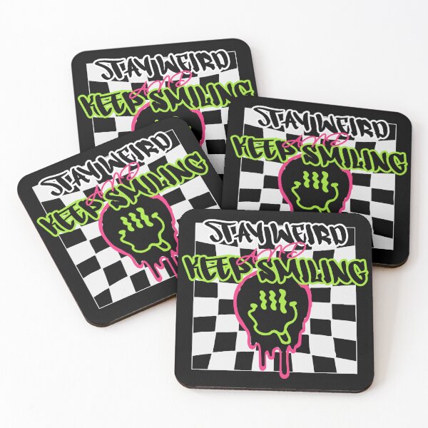 Item preview, Stay Weird and Keep Smiling designed and sold by ElementCraftLab.