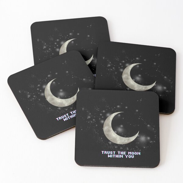 Item preview, Trust the Moon Within You - Golden Aura Crescent Moon Spiritual Design designed and sold by TMAShop.