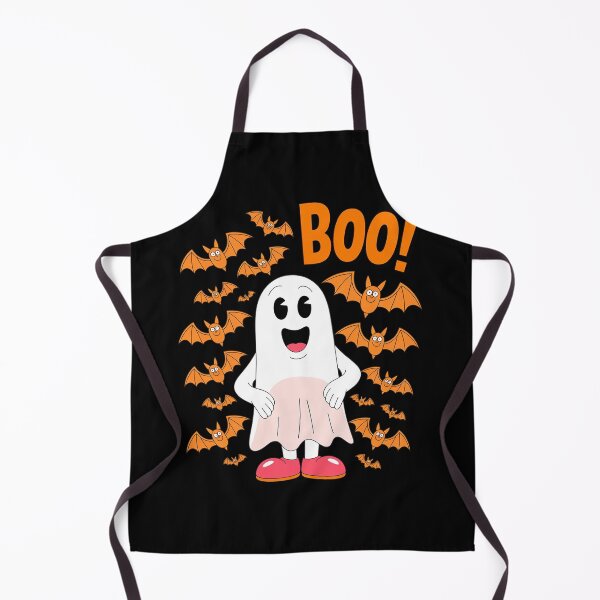 Item preview, Halloween Flamingo Boo Ghost Costume Bats designed and sold by Sandrhaus.