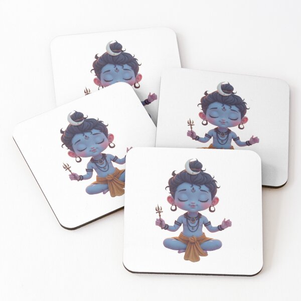 Artikelvorschau, Meditierender Baby-Shiva in Lotusposition entworfen und verkauft von PranaProjectDesigns.