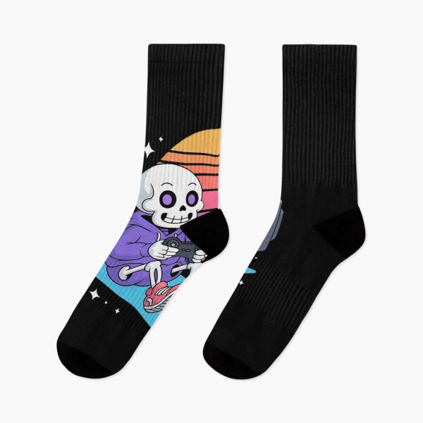 Item preview, Halloween Gamer Skeleton Pixel Skull designed and sold by Sandrhaus.