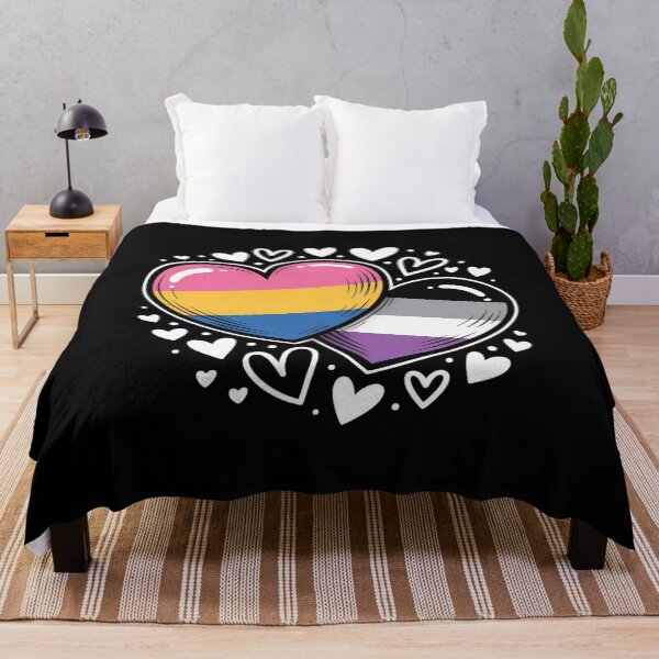 Item preview, Panromantic Demisexual Color Heart Romantic LGBTQ Pride designed and sold by Moxizz.