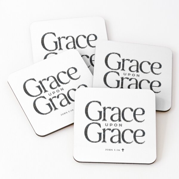 Item preview, Grace Upon Grace Fitted T-Shirt designed and sold by grmnts by KCC.