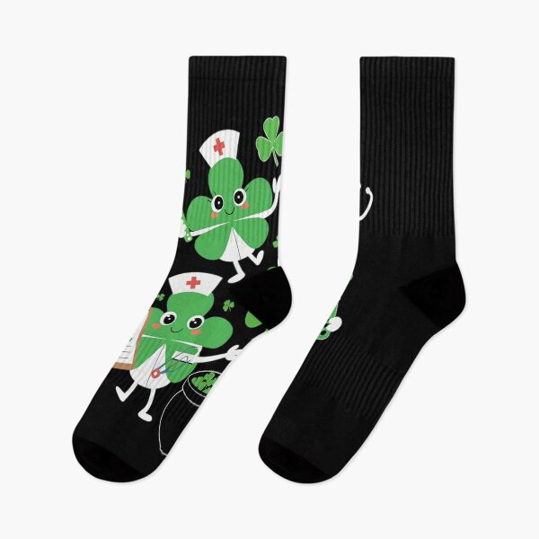 Item preview, St Patricks Day Shamrock Nurses designed and sold by Moxizz.