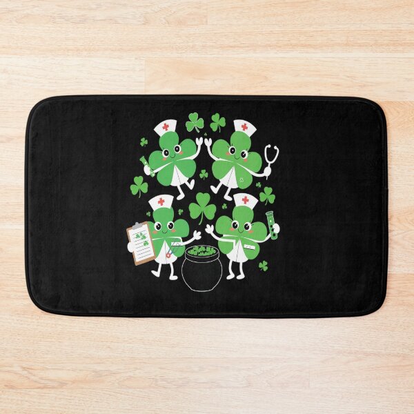 Item preview, St Patricks Day Shamrock Nurses designed and sold by Moxizz.
