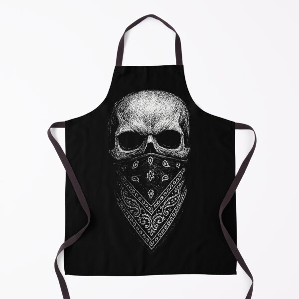 Item preview, Distressed Outlaw Bandana Skull Illustration designed and sold by Mortisigil.