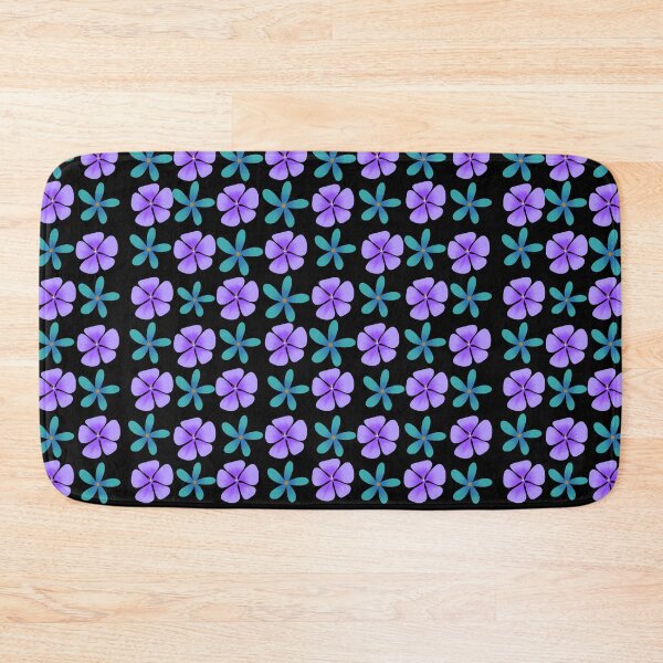 Item preview, Blue & purple flowers designed and sold by Kallmekuhh.