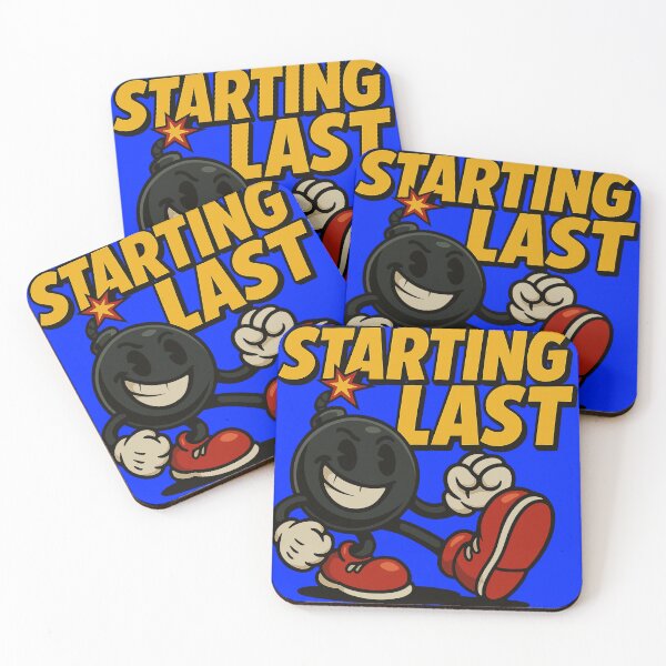 Item preview, STARTING LAST Walking Bomb Mascot — Pop‑Punk Band Merch by Club Soda Kid Designs designed and sold by CLUB SODA KID DESIGNS.