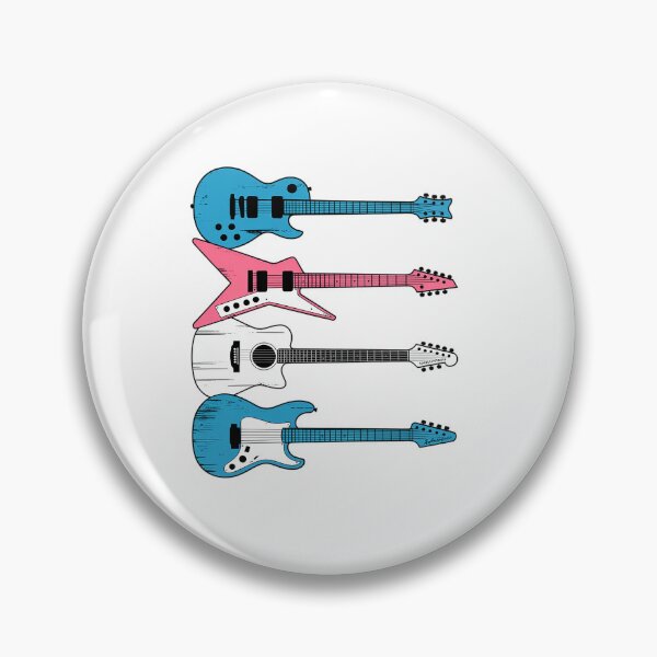 Item preview, Transgender Trans LGBT Pride Rights Electric Guitar Music designed and sold by Moxizz.