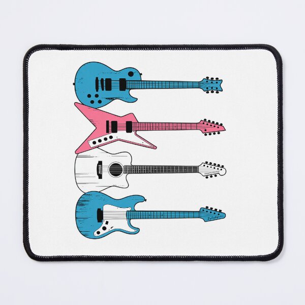 Item preview, Transgender Trans LGBT Pride Rights Electric Guitar Music designed and sold by Moxizz.