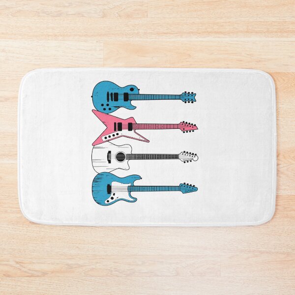 Item preview, Transgender Trans LGBT Pride Rights Electric Guitar Music designed and sold by Moxizz.