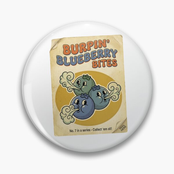 Item preview, BURPIN’ BLUEBERRY BITES designed and sold by MTeesGA.