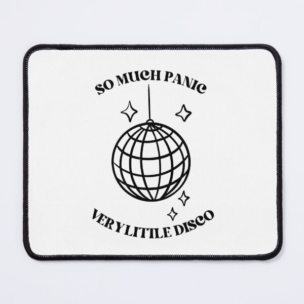 Item preview, So Much Panic Very Little Disco designed and sold by lavndershrtdays.
