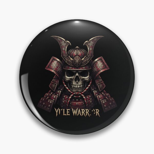 Item preview, Yule Warrior Samurai | Dark Christmas Skull Armor Artwork designed and sold by Inkspire House.