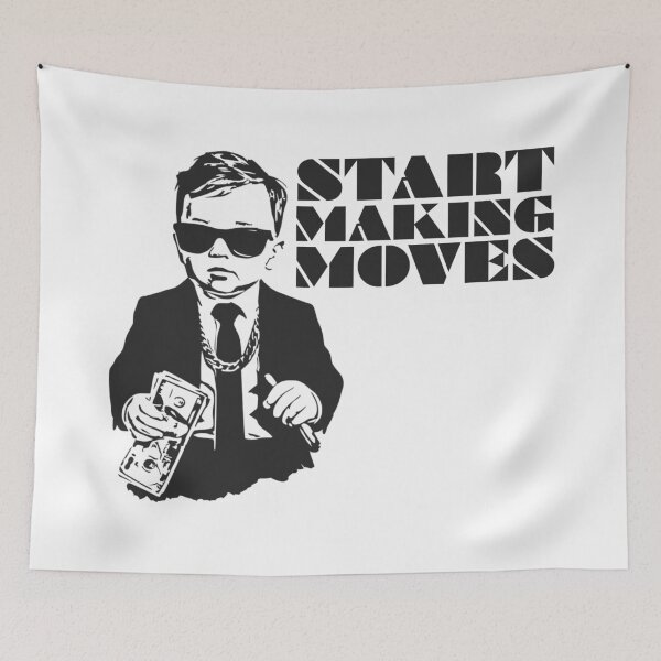 Item preview, Start Making Moves Business Baby designed and sold by UNK-Fatigues.