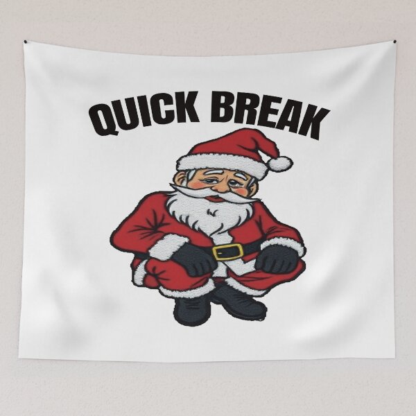 Item preview, Santa's Quick Break. designed and sold by EunsooLee.