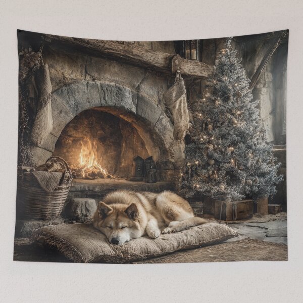 Item preview, Slumber Beneath the Burlap Stockings designed and sold by bloorose.