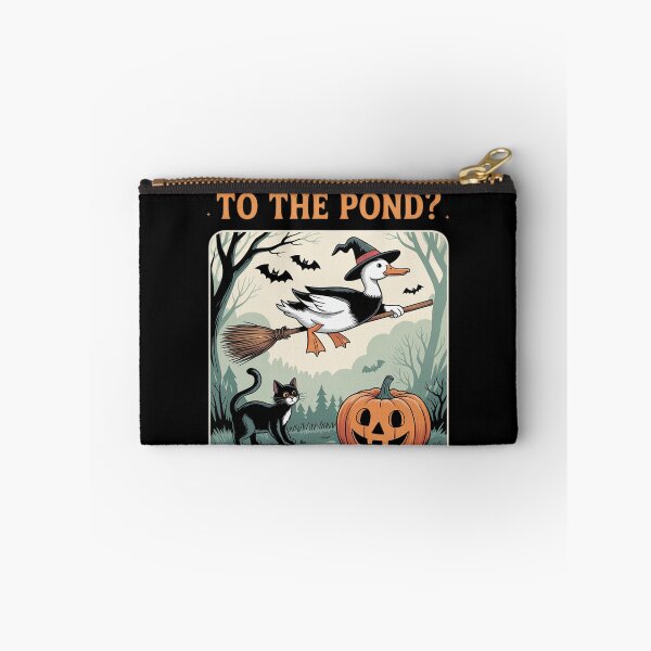 Item preview, Halloween Goose Witch Way To The Pond Spooky Season designed and sold by Sandrhaus.