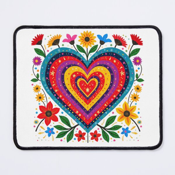 Item preview, El Corazón - Painted with Pasíon designed and sold by BajioAmigos.