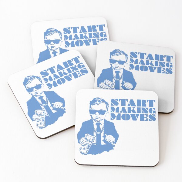 Item preview, Start Making Moves Business Baby, Blue designed and sold by UNK-Fatigues.