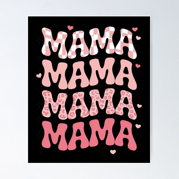 Item preview, Valentine's day mama one loved mama designed and sold by Moxizz.